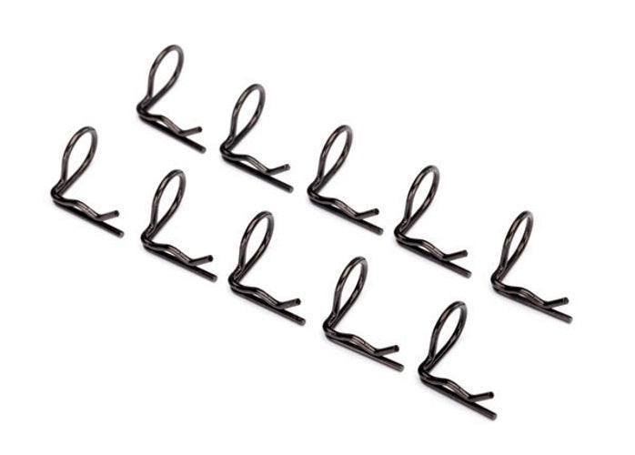 Traxxas 3935A Body Clip (Mounting Clip) Angled 90-Degrees (Black) Revo