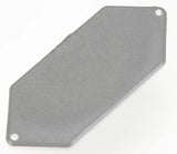 Traxxas 4433A Mounting Plate Receiver Gray Nitro Rustler
