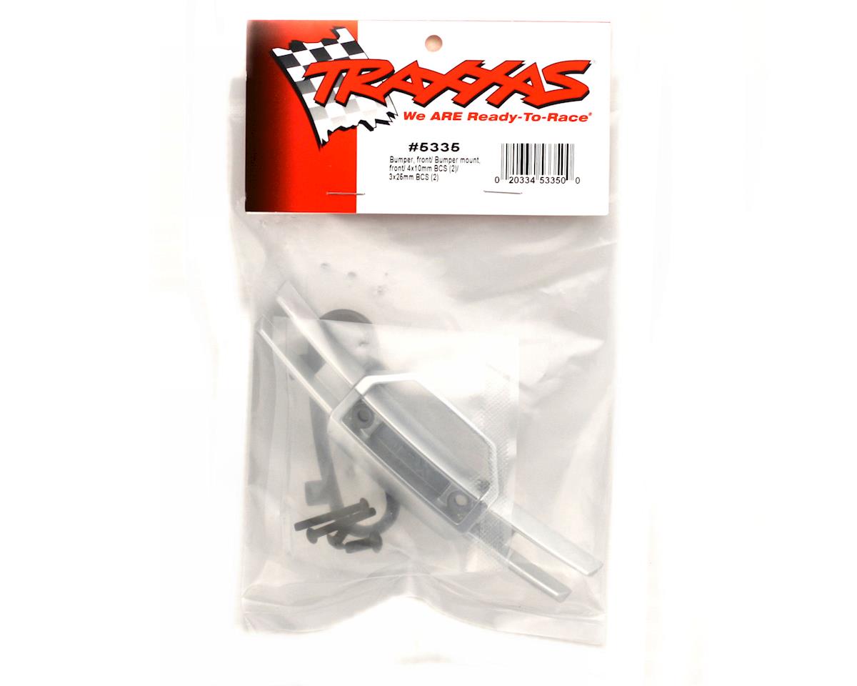 Traxxas 5335 Revo Front Bumper w/Mount (Satin Chrome)