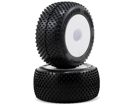 Traxxas 5375R Response Pro Neumáticos premontados de 3,8" con rueda para plato de 17 mm (2) (blanco)