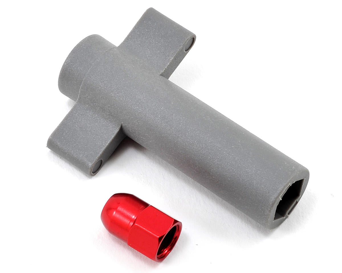 Traxxas 5526R Antenna Crimp Nut & Antenna Nut Tool Set (Red)