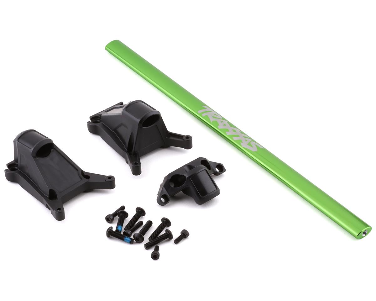 Traxxas 6730G Rustler/Slash 4x4 LCG Kit de soporte de chasis (verde)