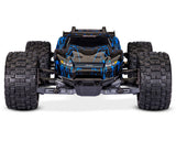 Traxxas Rustler® 67464-4-BLUE 4x4 VX3 1/10 RTR 4WD Brushless Stadium Truck (Blue) w/VX3 ESC, TQi™ Sport 2.4GHz Radio & TSM®