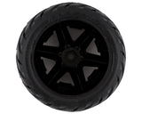 Traxxas 6775 Anaconda Neumáticos premontados de 2,8" con ruedas RXT (negro) (2) con hexágono de 12 mm