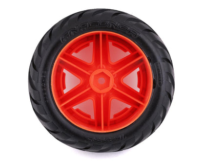 Traxxas 6775A Anaconda 2.8" Pre-Mounted Tires w/RXT Wheels (2) (Orange) w/12mm Hex