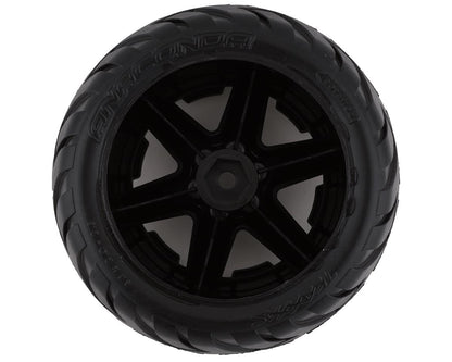 Traxxas 6775X Anaconda 2.8" Pre-Mounted Tires w/RXT Wheels (2) (Black Chrome)