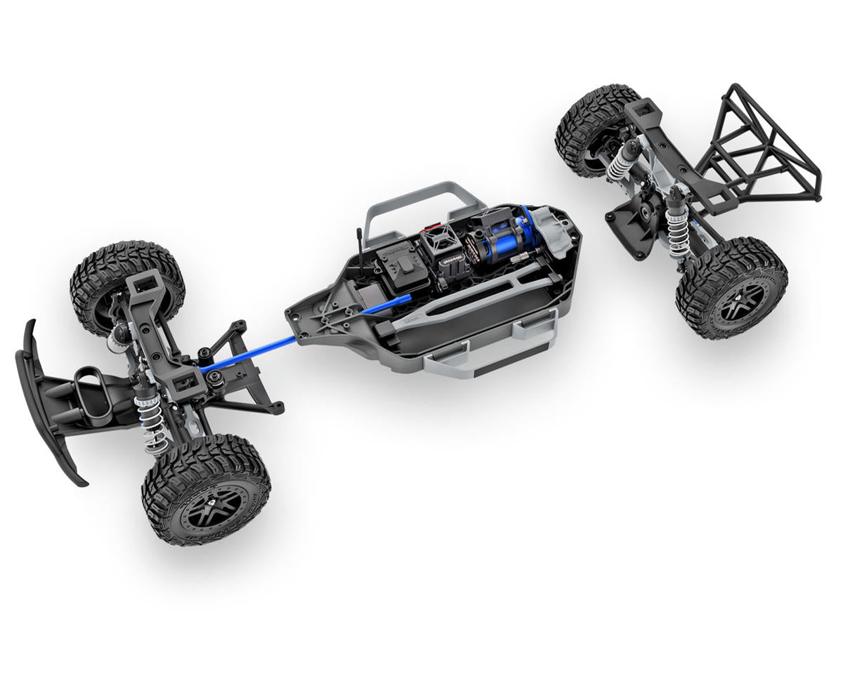 Traxxas 68454-4-RED Slash® 4x4 VX3 1/10 RTR 4WD Brushless Short Course Truck (Red) w/VX3 ESC, TQi™ Sport 2.4GHz Radio & TSM®