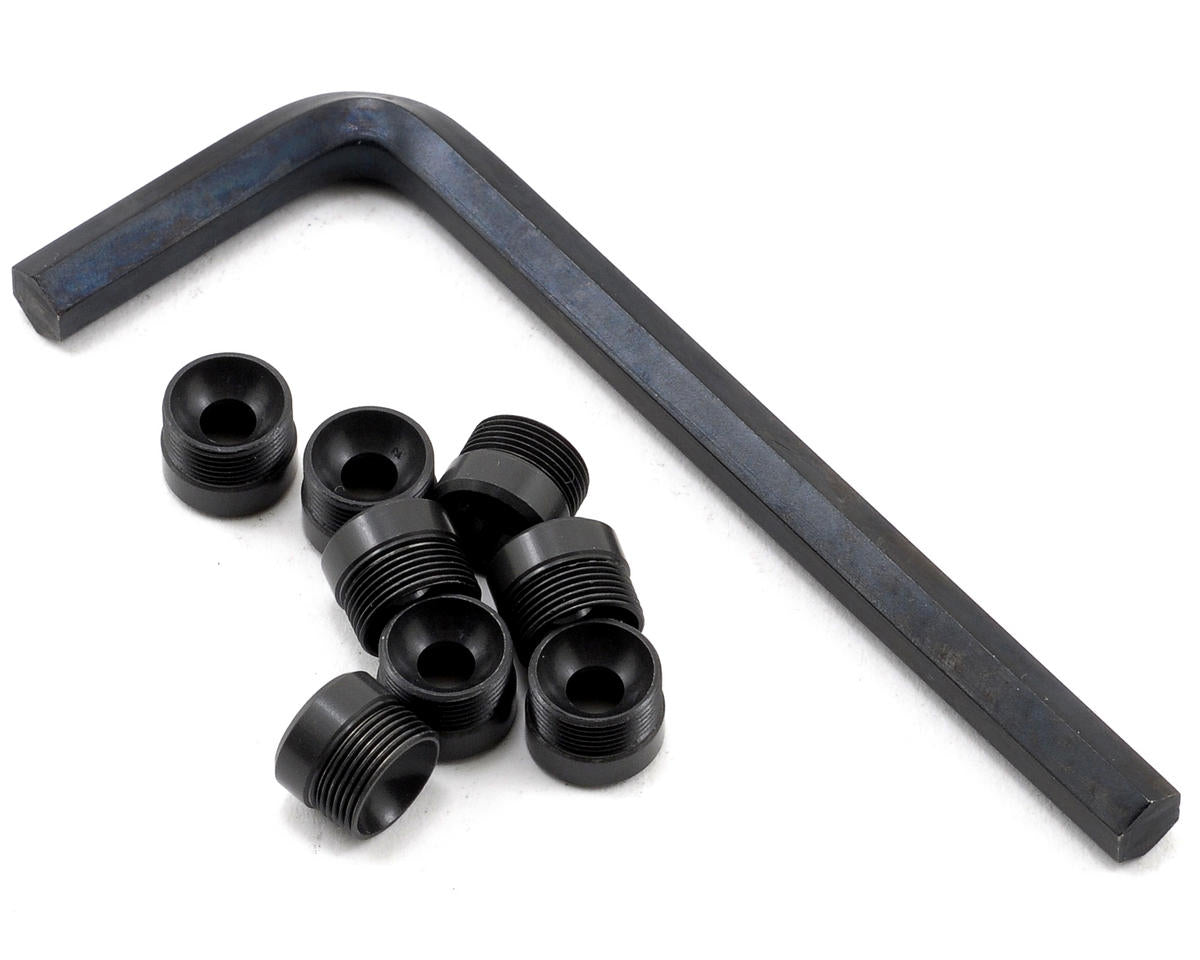 Traxxas 7033X Aluminum Pivot Ball Cap Set w/Tool (Hard-Anodized) (8)