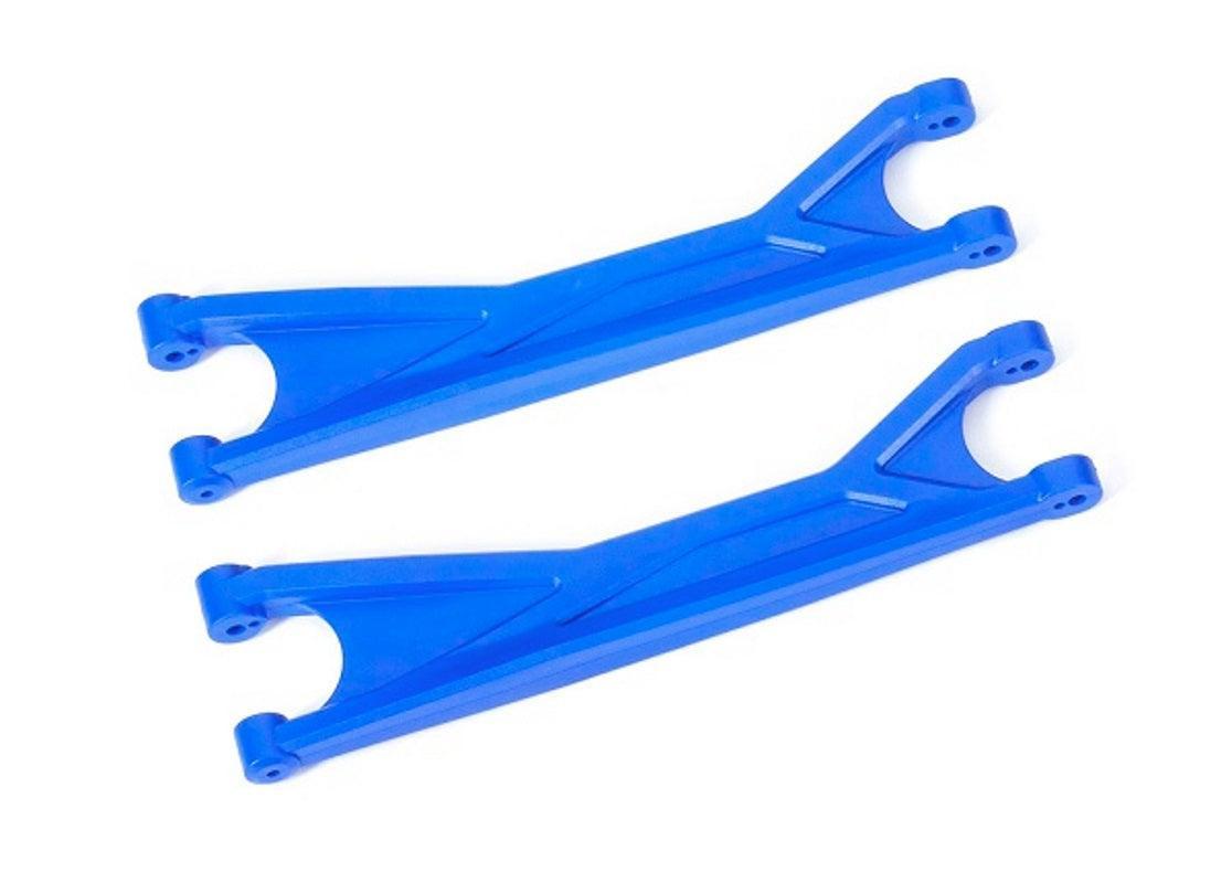 Traxxas 7892X Upper Suspension Arms Blue  Fits WideMaxx / Maxx
