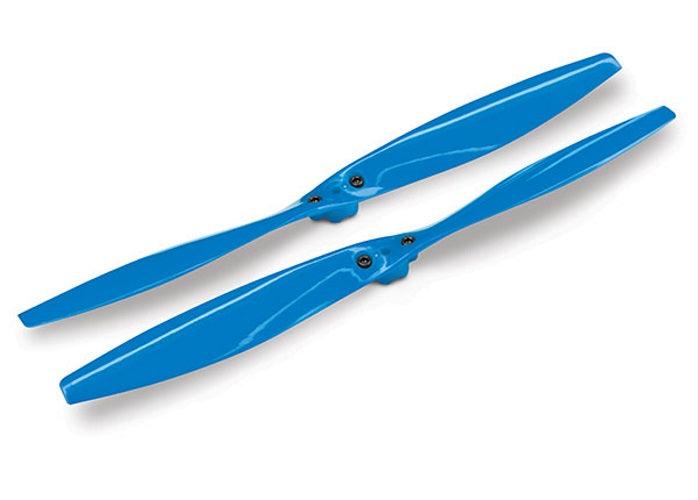 Traxxas 7929 Rotor Blade Set Blue (2) w/Screws Aton