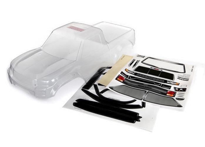 Traxxas 8111 Body (Clear Trimmed Requires Painting)/ Window masks TRX-4 Sport