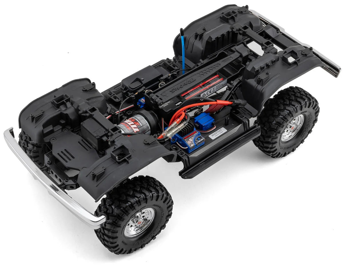 Traxxas 82276-4-RED TRX-4® 1/10 Trail Crawler Truck w/1979 Chevy Blazer Clipless Body (Red) w/TQi 2.4GHz Radio