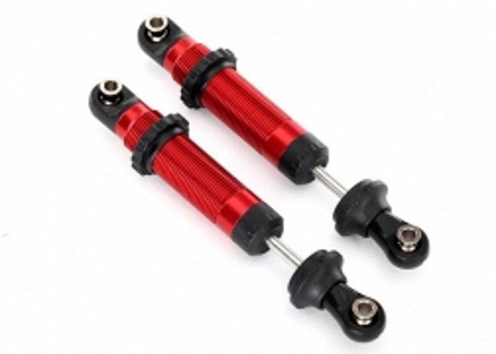 Traxxas 8260R Shocks GTS Aluminum (Red-Anodized) (2) TRX-4