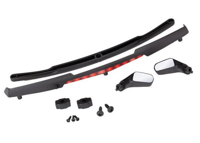 Traxxas 8388 Mirrors Side Black (Left & Right)/ Mirror Retainers For #TRA8386
