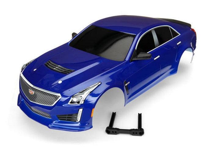 Traxxas 8391A Body Cadillac CTS-V Blue (Painted, Decals Applied) 4-Tec 2.0