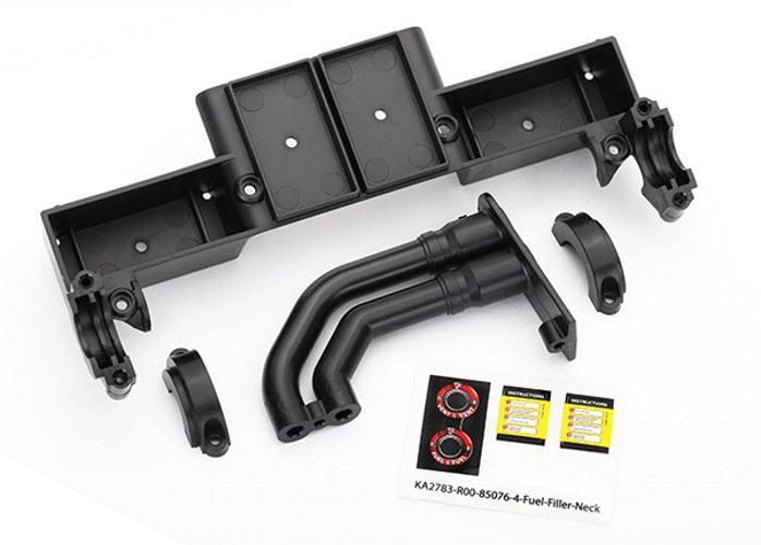 Traxxas 8420 Chassis Tray/ Driveshaft Clamps/ Fuel Filler (Black) Desert Racer