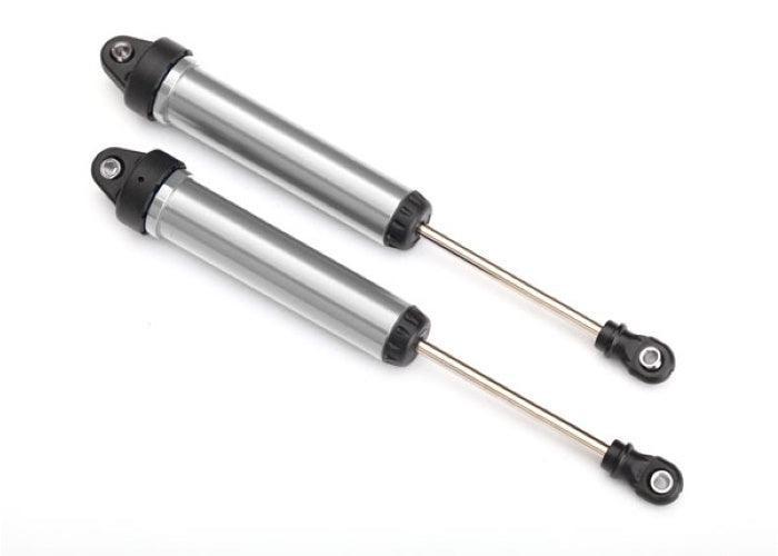 Traxxas 8461 Shocks GTR 160mm Silver Aluminum (Rear, No Threads) Desert Racer
