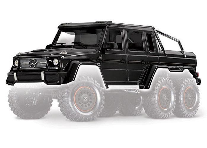 Traxxas 8825R Body Mercedes-Benz G 63 Complete (Gloss Black Metallic)