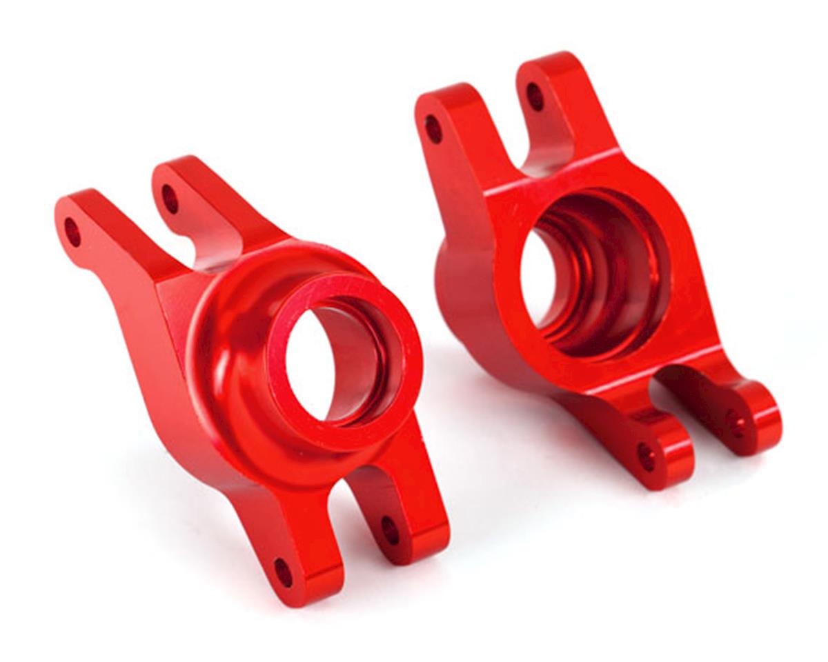 Traxxas 8952R Maxx Aluminum Hub Carriers (Red)