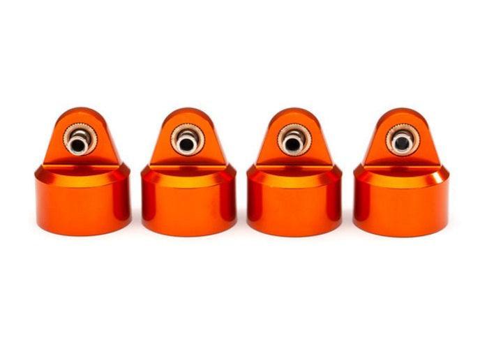 Traxxas Shock Caps Aluminum (Orange-Anodized) GT-Maxx Shocks (4) Maxx