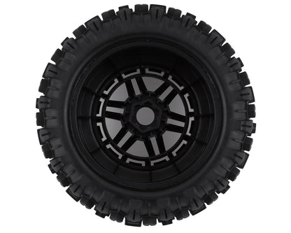 Traxxas 8973 Maxx Pre-Mounted Sledgehammer Tires w/2.8" Wheels (Black) (2) (17mm Hex)