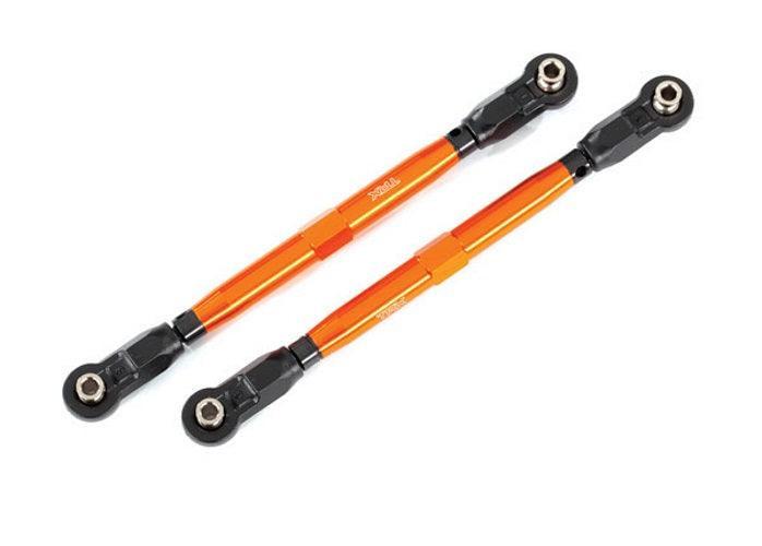 Traxxas Toe Links Front Tubes Orange-Anodized 6061-T6 Aluminum For #8995 Maxx