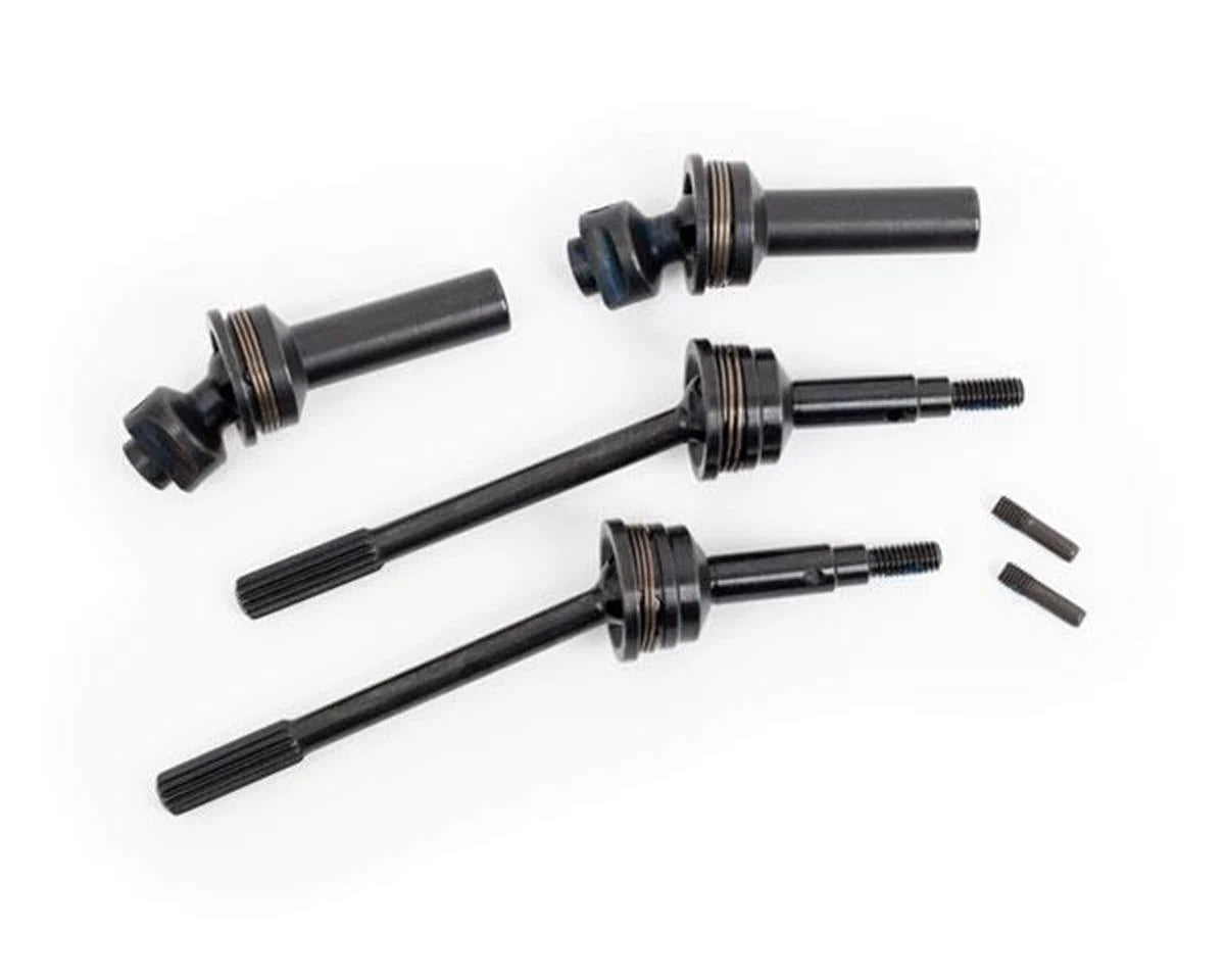Traxxas 9052R Rear HD Steel Splined Driveshafts w/6mm Axle