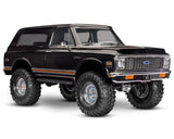 Traxxas 91076-4-BLK TRX-4® 1/10 Electric 4WD RTR Scale Trail Rock Crawler (Black) w/1972 Chevy Blazer Clipless Body & TQi 2.4GHz Radio