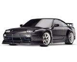 Traxxas 93424-4-BLK 4-Tec® 2.0 Nissan® 240SX 1/10 RTR Electric Brushless 4WD On-Road Car (Black) w/VX3 ESC, TQi™ Sport 2.4GHz Radio & TSM®