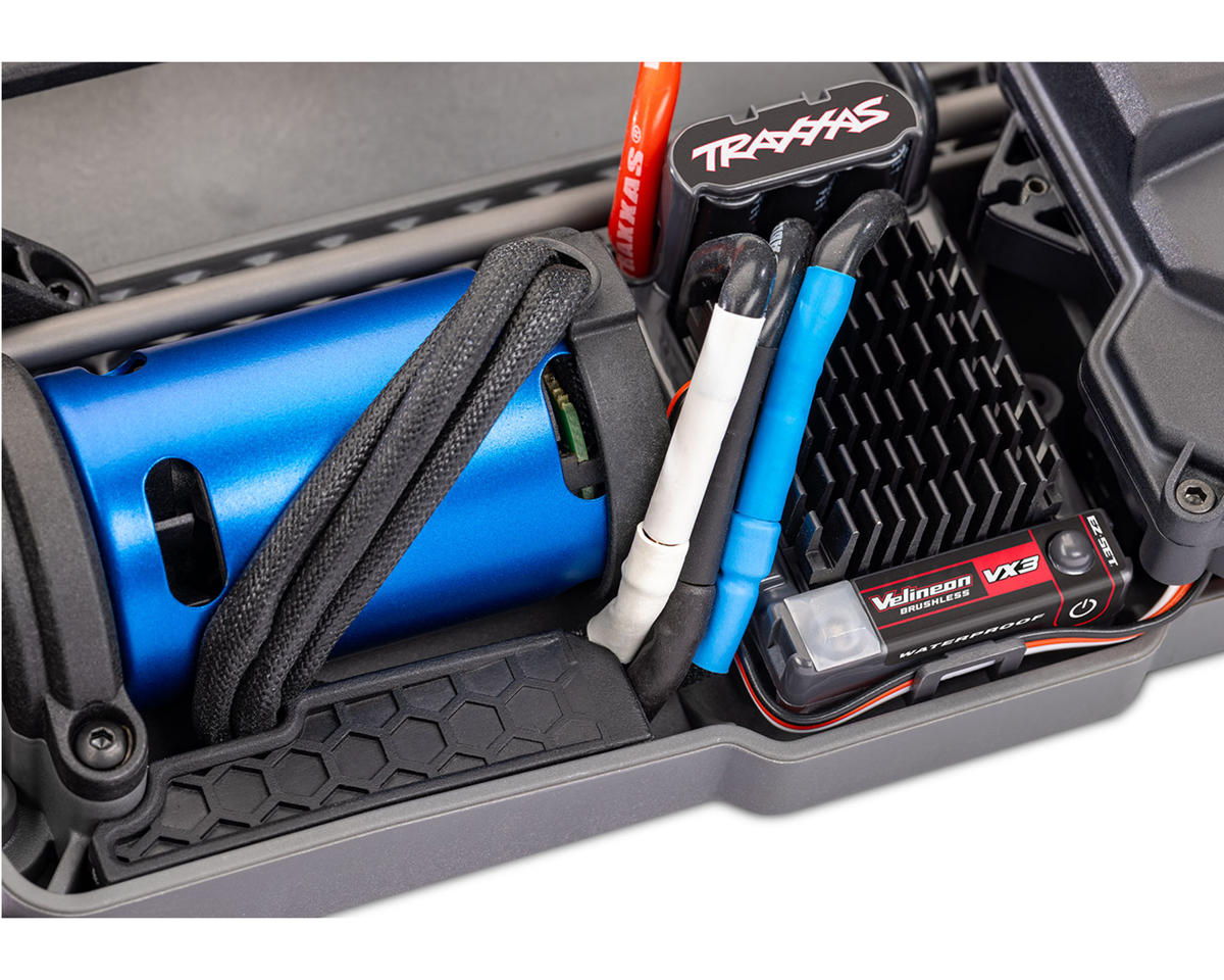 Traxxas 93424-4-BLK 4-Tec® 2.0 Nissan® 240SX 1/10 RTR Electric Brushless 4WD On-Road Car (Black) w/VX3 ESC, TQi™ Sport 2.4GHz Radio & TSM®