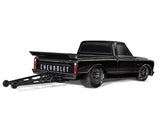 Traxxas 94376-74-BLK Drag Slash HD 1967 Chevrolet C10 1/10 2WD RTR No Prep Truck (Black) w/TQi 2.4GHz Radio & TSM