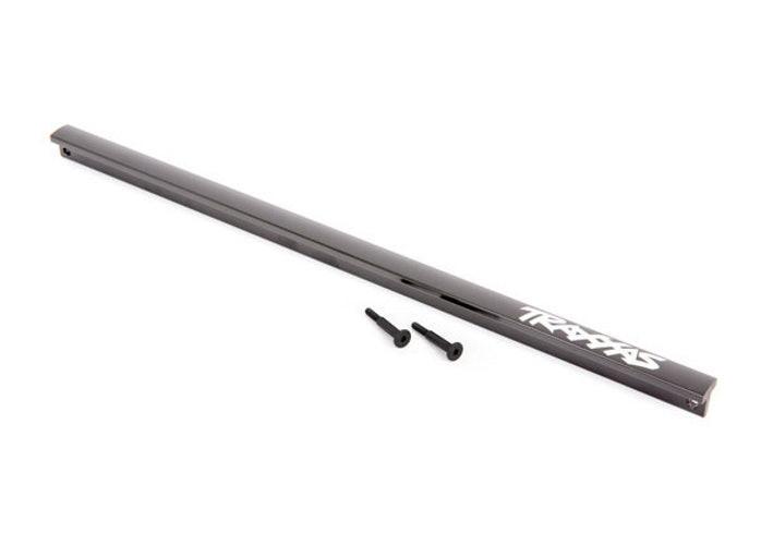 Traxxas 9523A Chassis brace (T-Bar) 6061-T6 aluminum Sledge Gray