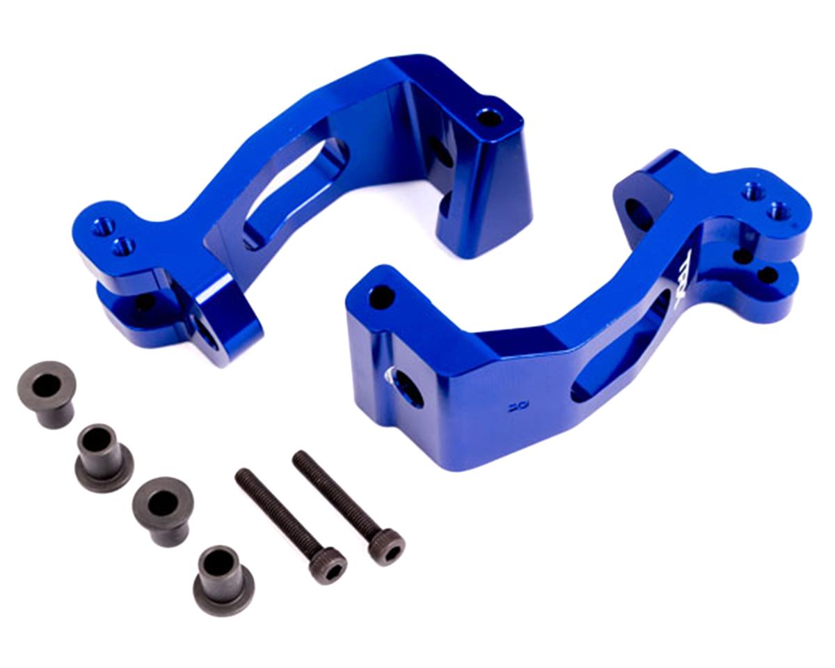 Traxxas 9532X Trineo Bloques de ruedas de aluminio izquierdo y derecho (azul) (2)