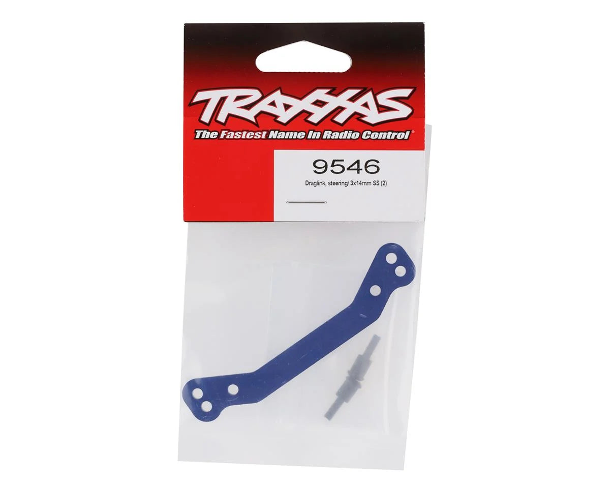 Traxxas 9546 Sledge Aluminum Steering Draglink (Blue)