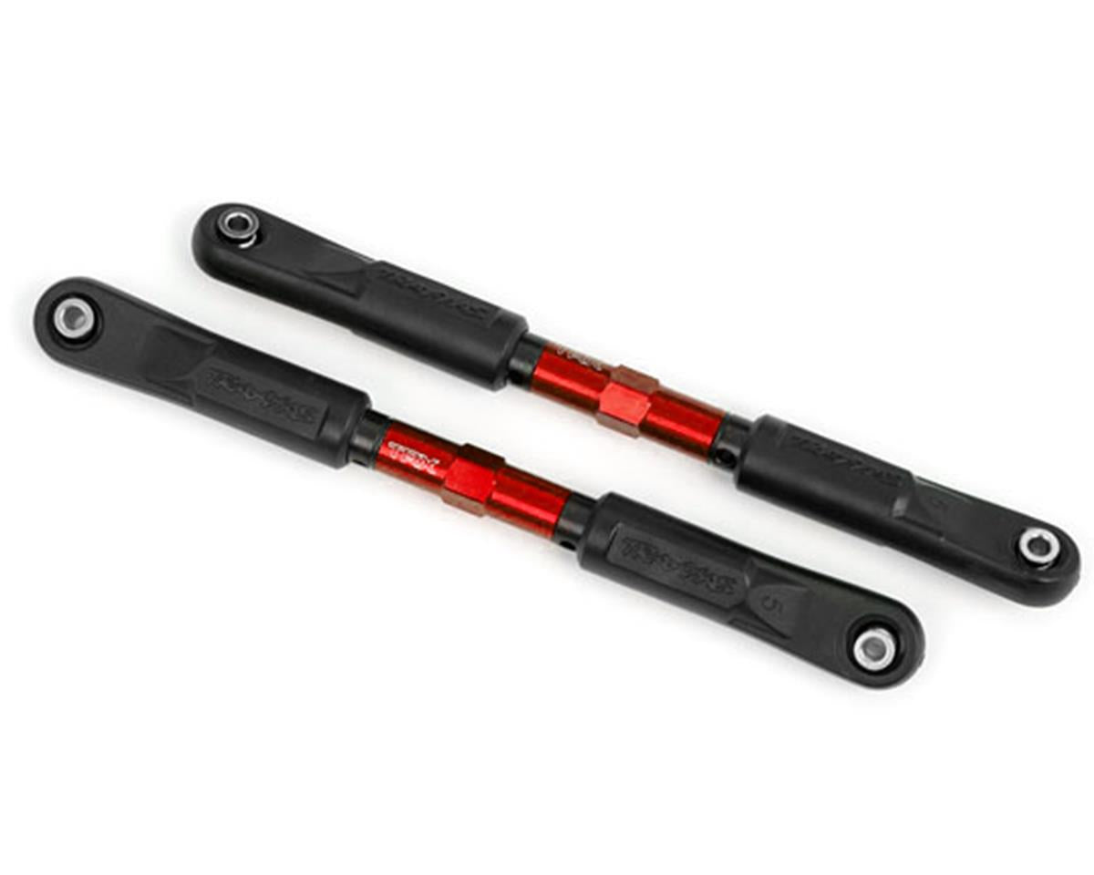 Traxxas 9549R Sledge Aluminum Toe Link Tubes (Red) (2)