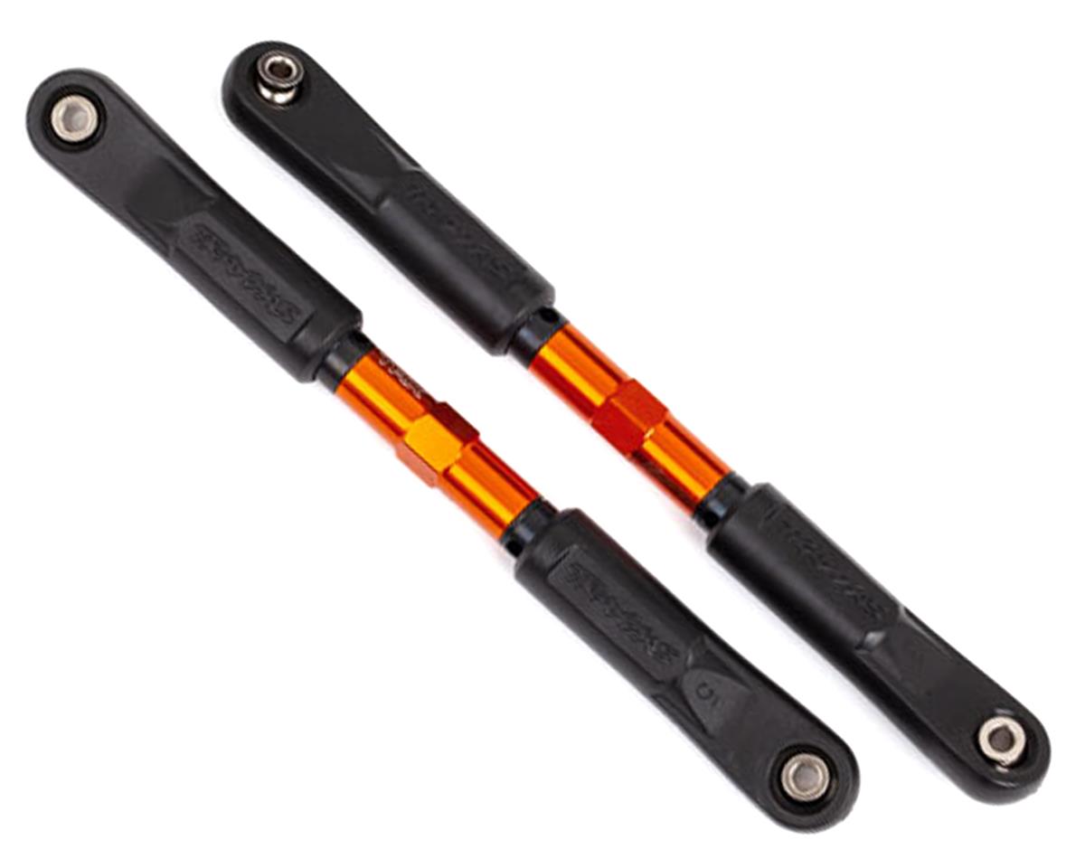 Traxxas 9549T Sledge Aluminum Toe Link Tubes (Orange) (2)