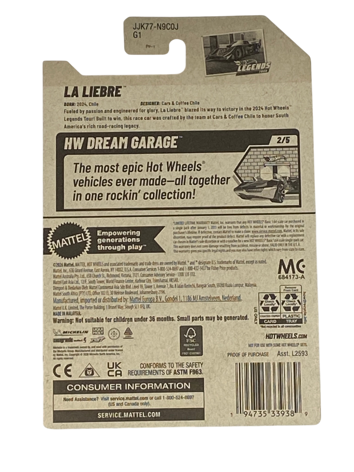 Hot Wheels La Liebre | Dream Garage Series 2/5