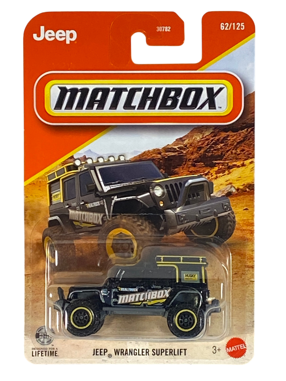 Matchbox Jeep Wrangler Superlift | Matchbox Series 62/125