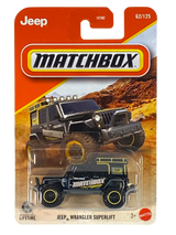 Matchbox Jeep Wrangler Superlift | Matchbox Series 62/125