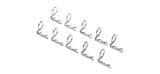 Traxxas 3935 Angle Body Clips (10) 90 Degree 1/10 E-Revo Slash 4x4