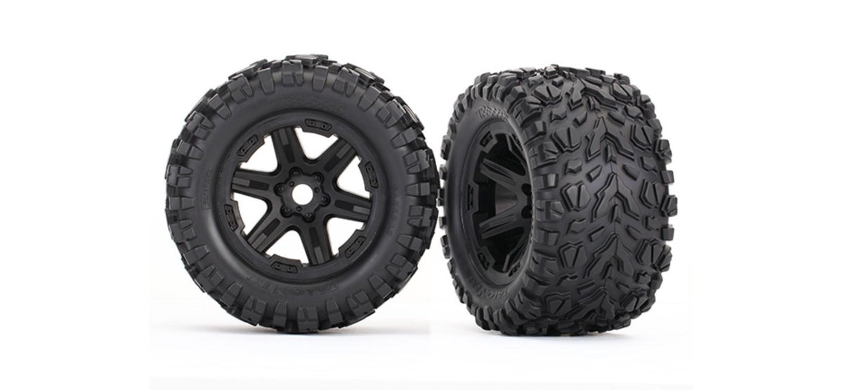 Traxxas 8672 Tires Wheels Talon EXT