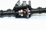 GPM ALUMINUM F/R DIFFERENTIAL CARRIER TRAXXAS TRX-4 TRAIL DEFENDER CRAWLER BLACK