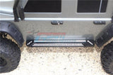 GPM ALUMINUM SIDE STEPS PATTERN A TRAXXAS TRX-4 TRAIL DEFENDER CRAWLER BLACK