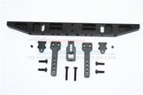 GPM ALUMINUM REAR BUMPER WITH D-RINGS CLASSIC TRAXXAS TRX-4 BLACK