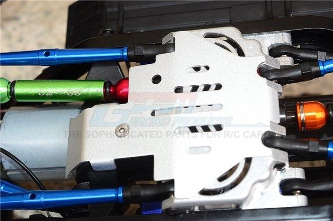 GPM TRX4332-RED ALUMINUM CENTER GEAR BOX BOTTOM PROTECTOR MOUNT TRAXXAS TRX-4