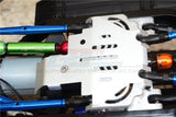 GPM TRX4332-SILVER ALUMINUM CENTER GEAR BOX BOTTOM PROTECTOR MOUNT TRAXXAS TRX-4