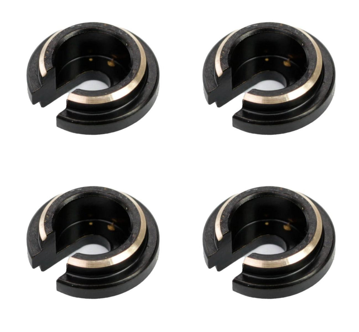 Powerhobby Brass Lower Shock Retainer (4) FOR Traxxas TRX-4M TRX4m