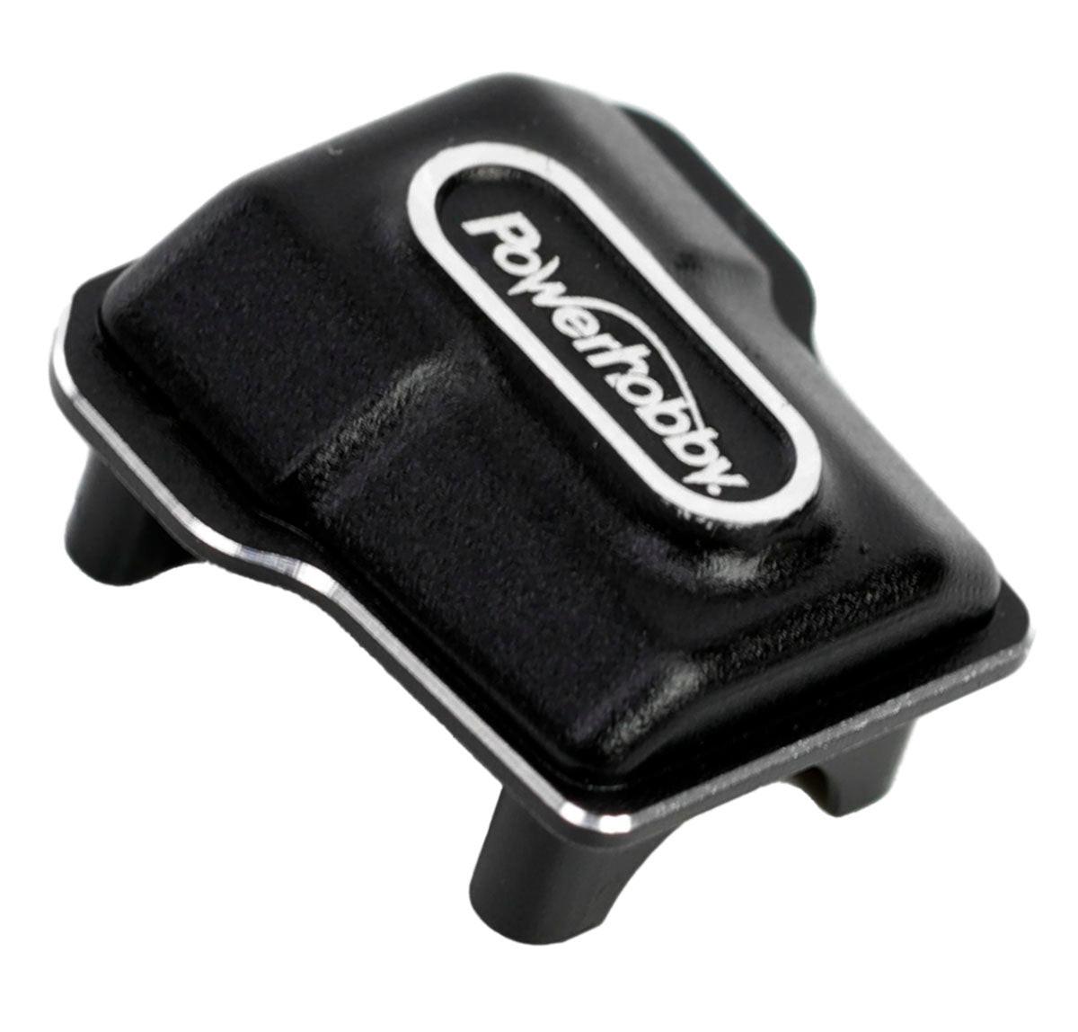 Powerhobby Aluminum Front / Rear Axle Diff Cover FOR Traxxas TRX-4M Black TRX4M