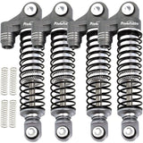 Powerhobby Aluminum 51mm Long Travel Shocks Grey FOR Traxxas TRX-4M