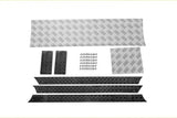 GPM RC CAR STAINLESS STEEL SLIP PROOF TREAD TRAXXAS TRX-4 (AMG VERSION) BLACK
